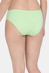 Zivame Cupid Chic Low Rise Full Coverage Hipster Panty - Patina Green — thumbnail 2